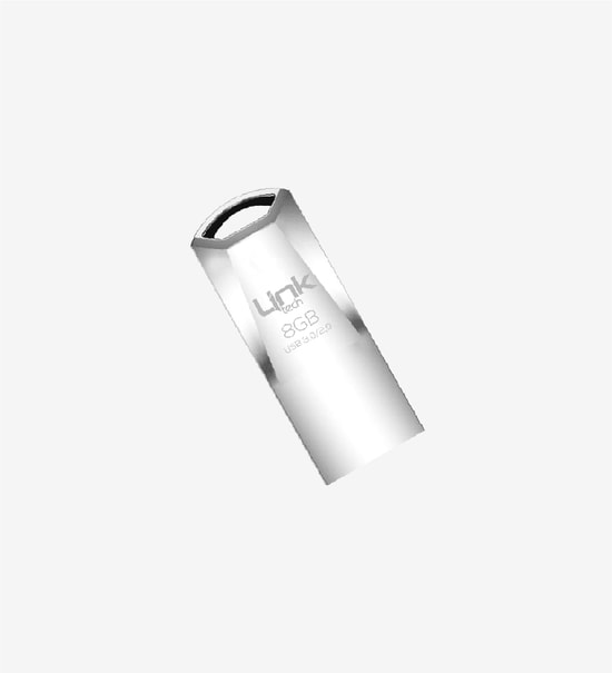 LinkTech P408 Premium Pro 8GB USB 3.0 NAND Flash Bellek - Metal Kasa, 25MB/s Okuma Hızı
