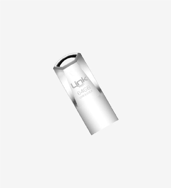 Linktech P464 Premium Pro 64GB USB 3.0 Flash Bellek - 25MB/s Okuma, 15MB/s Yazma Hızı, Metal Kasa