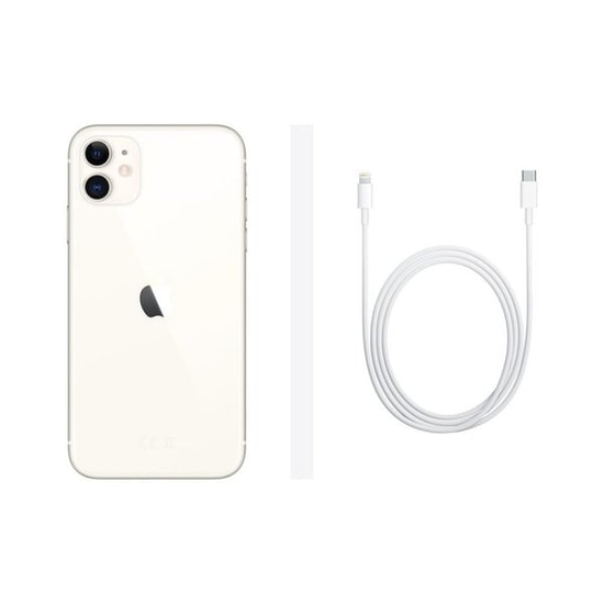 Apple iPhone 11 128GB Beyaz Akıllı Telefon (Türkiye Garantili) - 6.1" Ekran, 4GB RAM, 128GB Hafıza, 3110 mAh Pil