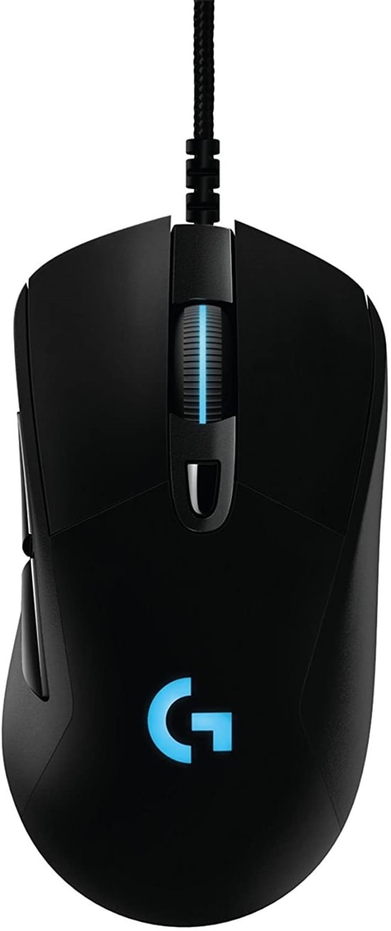 Logitech G403 HERO Kablolu Oyuncu Mouse (910-005633) - 25600 DPI, Optik Sensör, 6 Tuş, RGB Aydınlatma, Siyah