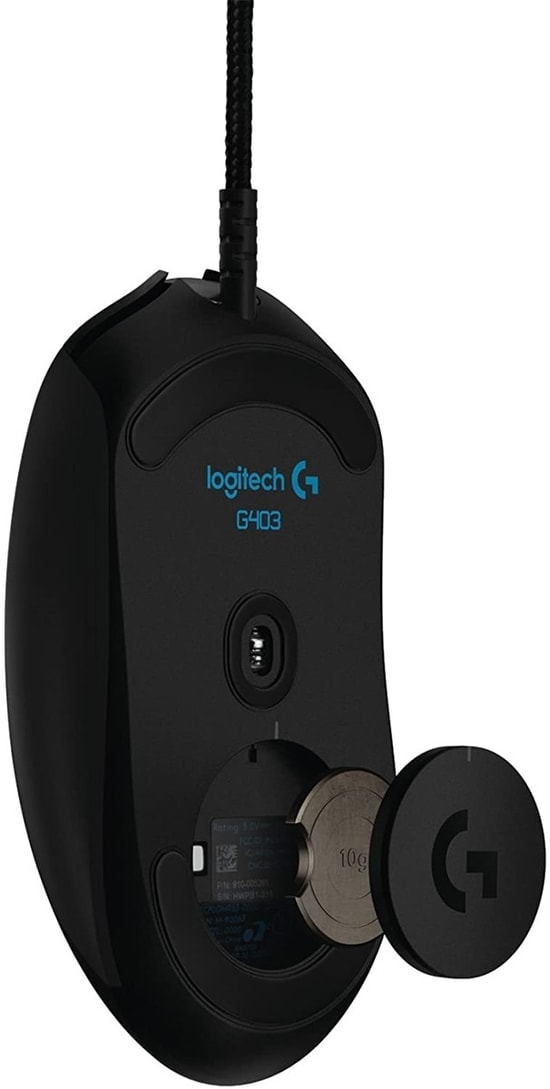 Logitech G403 HERO Kablolu Oyuncu Mouse (910-005633) - 25600 DPI, Optik Sensör, 6 Tuş, RGB Aydınlatma, Siyah