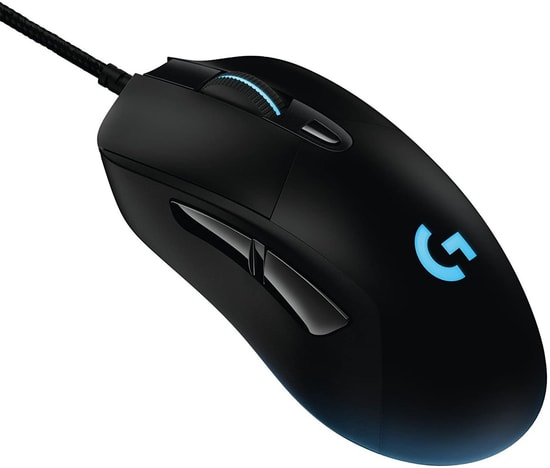 Logitech G403 HERO Kablolu Oyuncu Mouse (910-005633) - 25600 DPI, Optik Sensör, 6 Tuş, RGB Aydınlatma, Siyah