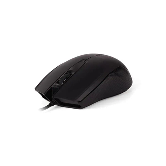 A4 Tech OP-760 V-Track Siyah USB Kablolu Mouse - 1000 DPI Optik Sensör, 3 Tuşlu, Genel Kullanım