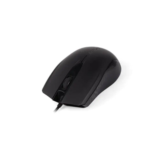 A4 Tech OP-760 V-Track Siyah USB Kablolu Mouse - 1000 DPI Optik Sensör, 3 Tuşlu, Genel Kullanım