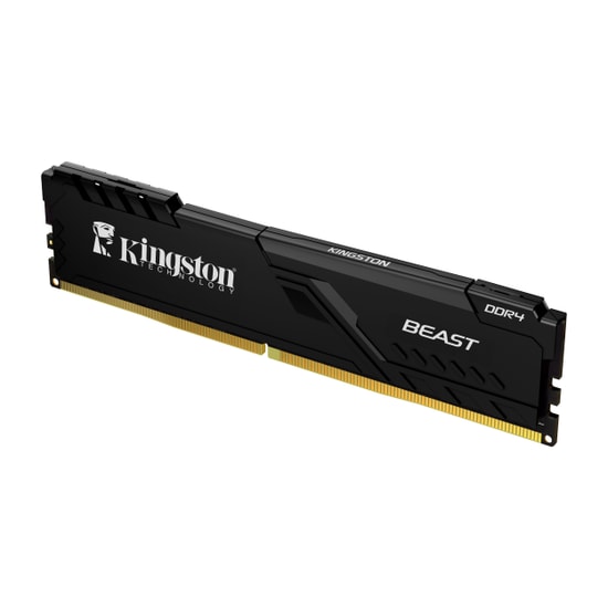 Kingston Fury Beast 16GB 3600MHz DDR4 CL18 RAM (KF436C18BB/16) - Yüksek Performanslı Masaüstü Oyun Bilgisayar Belleği