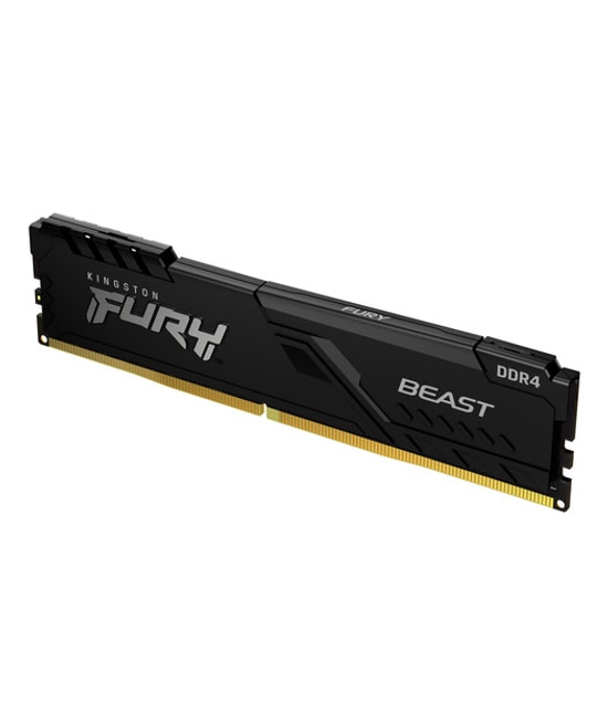 Kingston Fury Beast 16GB 3600MHz DDR4 CL18 RAM (KF436C18BB/16) - Yüksek Performanslı Masaüstü Oyun Bilgisayar Belleği
