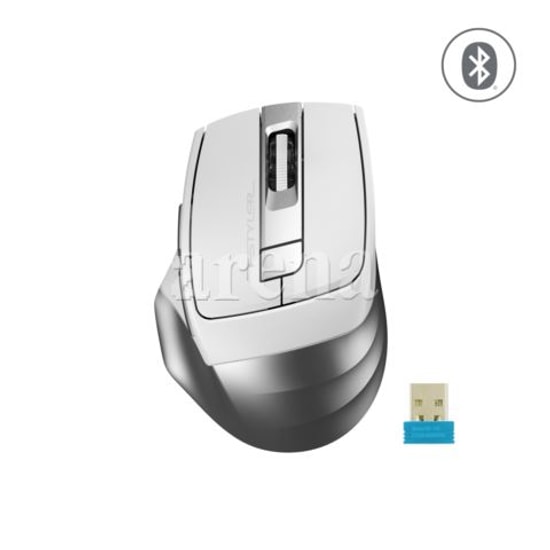 A4 Tech Fb35 Bluetooth+2.4g Nano Optik 2000 Dpi Beyaz Kablosuz Mouse