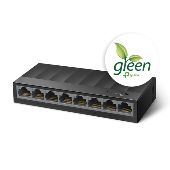TP-Link LS1008G 8-Port Gigabit Masaüstü Switch - 10/100/1000Mbps Hızlı Ethernet Bağlantısı