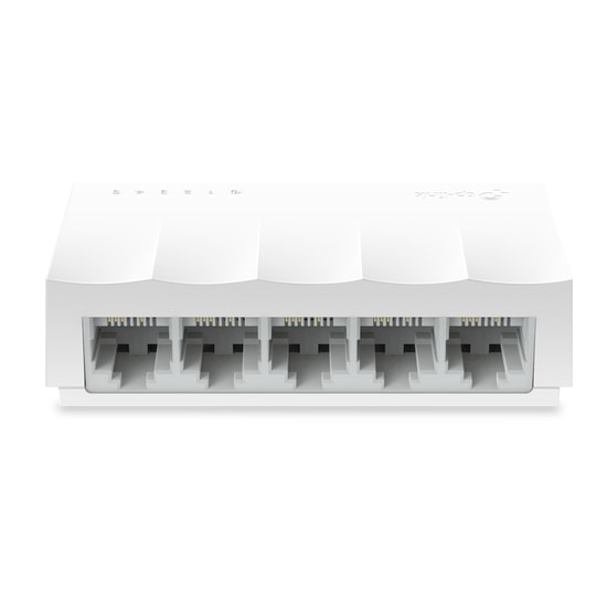 TP-Link LS1005 LiteWave 5 Port 10/100 Mbps Plastik Kasa Masaüstü Switch - Tak ve Çalıştır, Kompakt Tasarım, Fansız