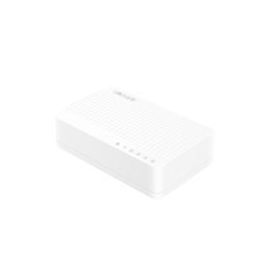 Tenda S105 5 Port 10/100 Mbps Switch - Plastik Kasa, Masaüstü Tasarım, Tak ve Çalıştır, Yönetilemez Ağ Anahtarı