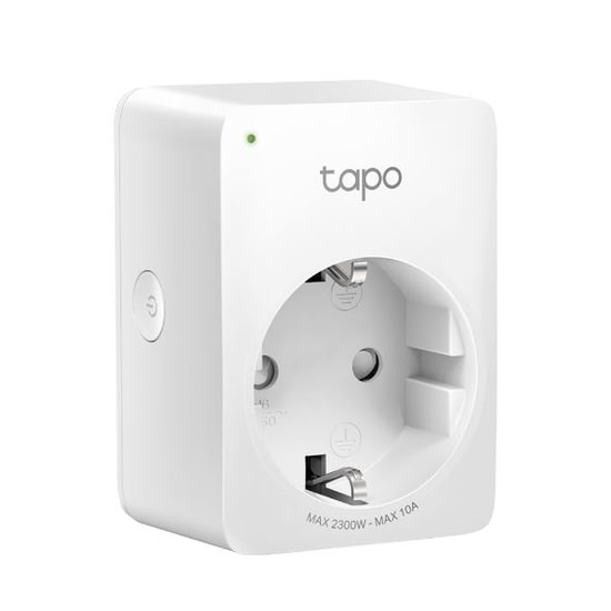 TP-Link Tapo P100-1P Mini Akıllı Wi-Fi Priz - 2300W, Uzaktan Kontrol, Zamanlayıcı Özellikli Akıllı Priz