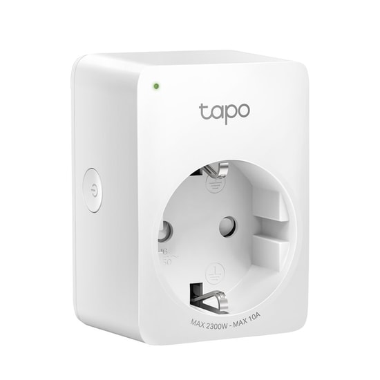 TP-Link Tapo P100-1P Mini Akıllı Wi-Fi Priz - 2300W, Uzaktan Kontrol, Zamanlayıcı Özellikli Akıllı Priz