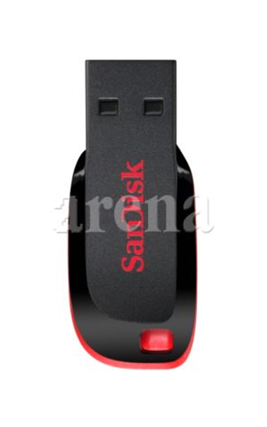 Sandisk Cruzer Blade 64GB USB 2.0 Flash Bellek (SDCZ50-064G-B35) - NAND Depolama, USB Type-A, Kompakt Tasarım