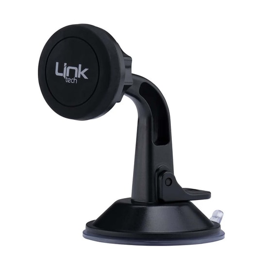 LinkTech H710 Mıknatıslı Vantuzlu Araç İçi Telefon Tutacağı (LHD-H710) - Siyah, Cam ve Konsol Uyumlu Evrensel Tasarım