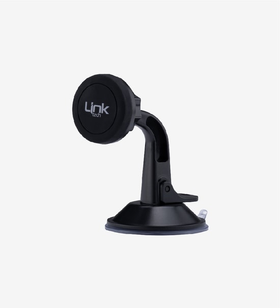 LinkTech H710 Mıknatıslı Vantuzlu Araç İçi Telefon Tutacağı (LHD-H710) - Siyah, Cam ve Konsol Uyumlu Evrensel Tasarım