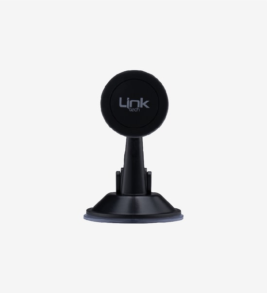 LinkTech H710 Mıknatıslı Vantuzlu Araç İçi Telefon Tutacağı (LHD-H710) - Siyah, Cam ve Konsol Uyumlu Evrensel Tasarım