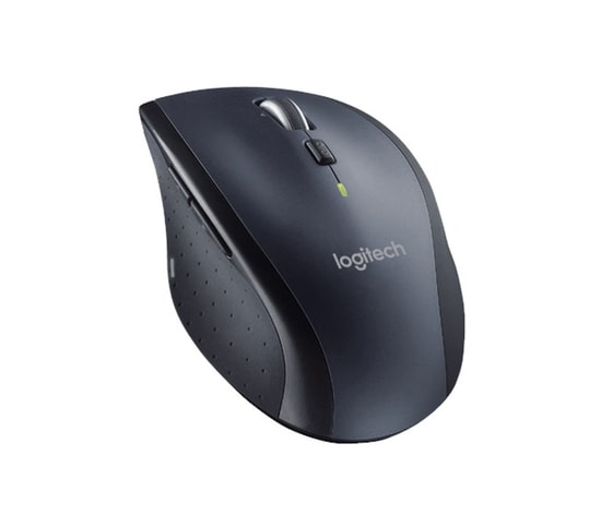 Logitech M705 Marathon Siyah Kablosuz Mouse (910-001949) - 1000 DPI, 3 Yıl Pil Ömrü, Ergonomik Tasarım