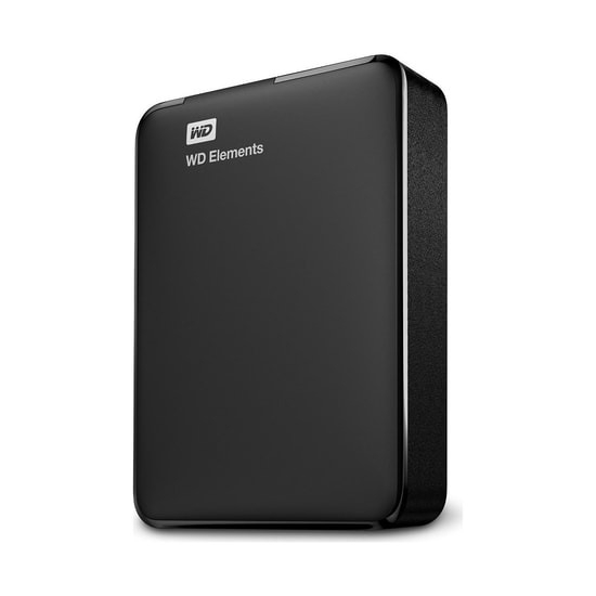 WD Elements Portable 4TB 2.5 USB 3.0 Siyah Taşınabilir Disk (WDBU6Y0040BBK-WESN) - 5400 RPM, Harici Harddisk
