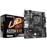 Gigabyte A520M-K-V2 D4 Anakart: AMD AM4, DDR4 5100MHz (OC), M.2, PCIe 3.0, HDMI, VGA, Usb 3.2, Micro ATX 