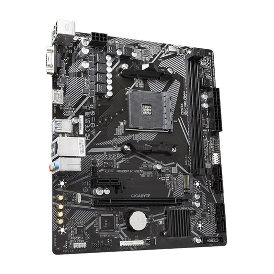 Gigabyte A520M-K-V2 D4 Anakart: AMD AM4, DDR4 5100MHz (OC), M.2, PCIe 3.0, HDMI, VGA, Usb 3.2, Micro ATX 