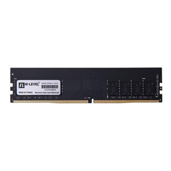 Hi-Level 16GB 3200MHz DDR4 Ram Bellek (HLV-PC25600D4-16G) - Yüksek Performanslı Masaüstü Bilgisayar Belleği