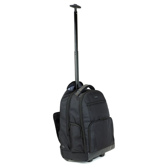 Targus TSB700 Rolling 15.6 inç Notebook Sırt Çantası (TARTSB700) - Tekerlekli, Su Geçirmez, 28L, Ergonomik Siyah