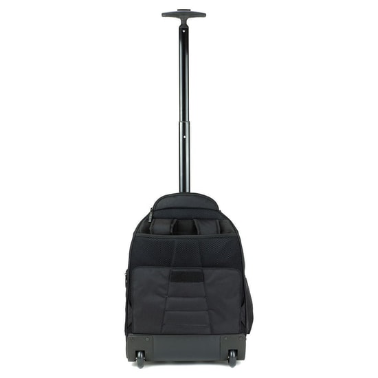 Targus TSB700 Rolling 15.6 inç Notebook Sırt Çantası (TARTSB700) - Tekerlekli, Su Geçirmez, 28L, Ergonomik Siyah