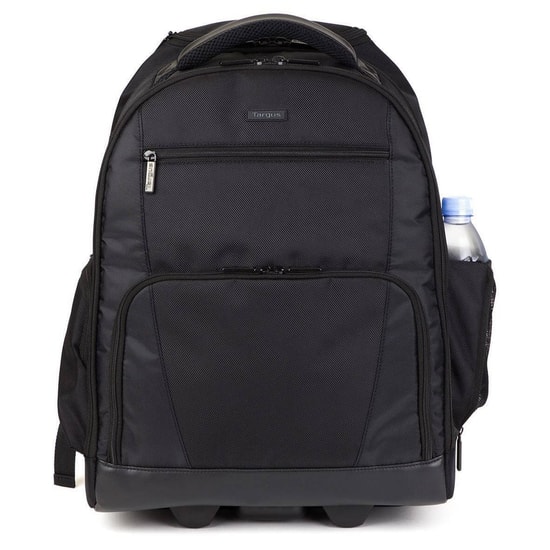 Targus TSB700 Rolling 15.6 inç Notebook Sırt Çantası (TARTSB700) - Tekerlekli, Su Geçirmez, 28L, Ergonomik Siyah