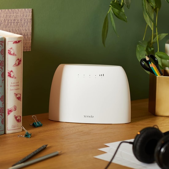 Tenda 4G03: N300 4G LTE Router - Sim Kartlı, Yüksek Hızlı Mobil WiFi Modem ve Ethernet Bağlantısı