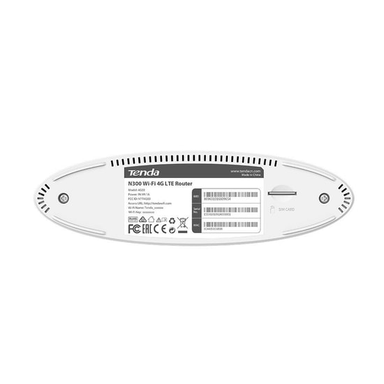 Tenda 4G03: N300 4G LTE Router - Sim Kartlı, Yüksek Hızlı Mobil WiFi Modem ve Ethernet Bağlantısı