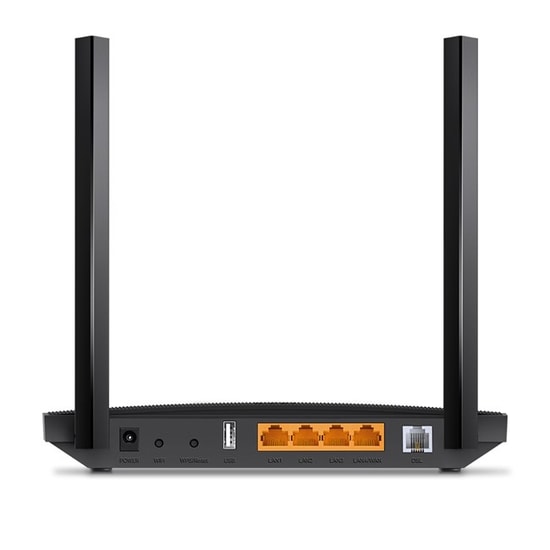 TP-Link Archer VR400 AC1200 VDSL/ADSL Modem Router - WiFi 5, 1200Mbps, 4x1GE LAN, 3 Anten, USB, Fiber Destekli