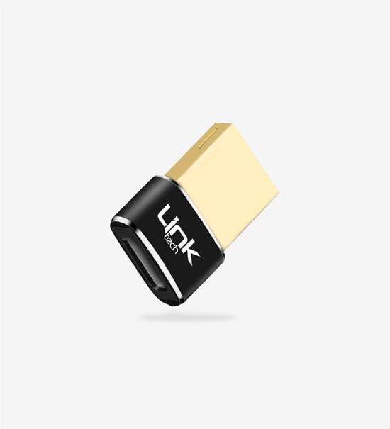 LinkTech LOF-O191 Siyah Tip-C to USB-A 3.1 Dönüştürücü Adaptör (5Gbps, Kompakt, Veri Aktarımı ve Şarj Destekli)