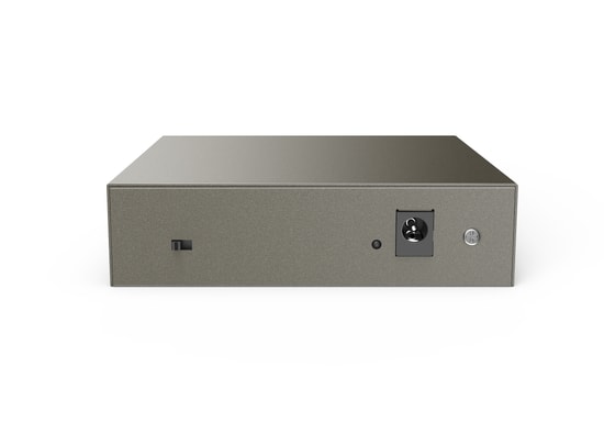 Tenda TEF1106P 4 Port 63W PoE 10/100 Switch - 1x Uplink, 1x NVR, 250m İletim Mesafesi, Metal Kasa, Yönetilemez Masaüstü