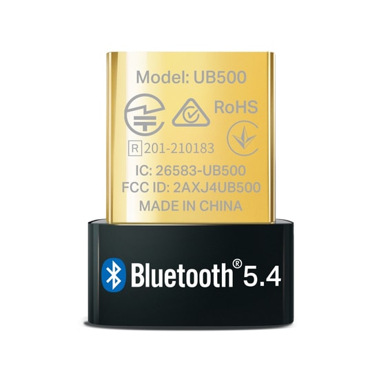 TP-Link UB500 Bluetooth 5.4 Nano USB Adaptör - USB Type A, 7 Bağlantı Desteği, Yüksek Hızlı Bağlantı, Geniş Kapsama