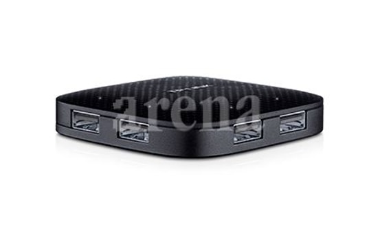 TP-Link UH400 USB Type A 4 Port USB 3.0 Siyah Hub - 4 Port Taşınabilir USB Çoklayıcı, Katlanabilir Kablo Tasarımı