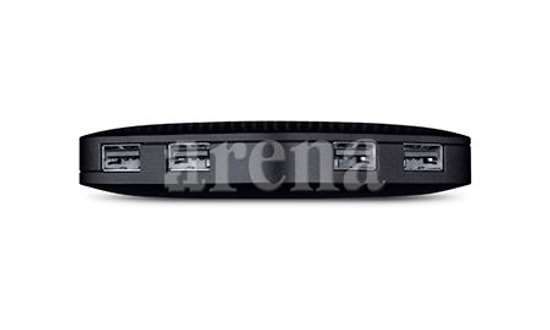 TP-Link UH400 USB Type A 4 Port USB 3.0 Siyah Hub - 4 Port Taşınabilir USB Çoklayıcı, Katlanabilir Kablo Tasarımı