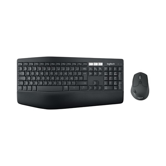 Logitech MK850 Siyah Kablosuz Çoklu Cihaz Destekli Klavye Mouse Set (920-008230) - Türkçe Q Düzen, 1000dpi, 10m Menzil