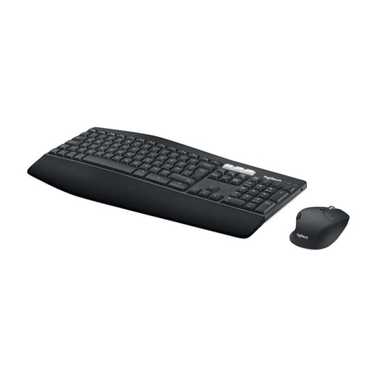 Logitech MK850 Siyah Kablosuz Çoklu Cihaz Destekli Klavye Mouse Set (920-008230) - Türkçe Q Düzen, 1000dpi, 10m Menzil
