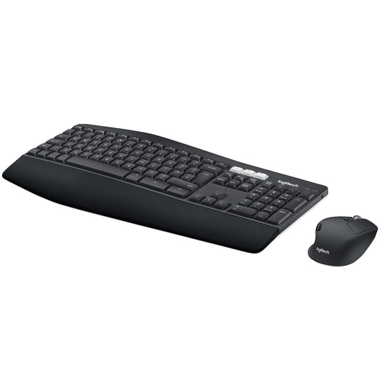 Logitech MK850 Siyah Kablosuz Çoklu Cihaz Destekli Klavye Mouse Set (920-008230) - Türkçe Q Düzen, 1000dpi, 10m Menzil