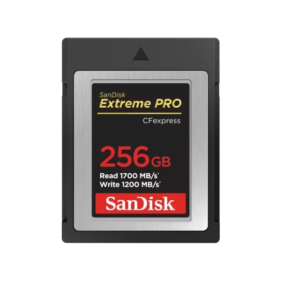SanDisk Extreme Pro 256GB CFexpress Type-B Hafıza Kartı (SDCFE-256G-GN4NN) - 1700MB/s Okuma, 1200MB/s Yazma Hızı