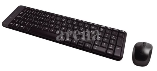 Logitech MK220 Siyah Kablosuz Türkçe Q Düzen Klavye Mouse Seti (920-003163) - Kompakt Tasarım, Uzun Pil Ömrü