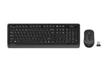 A4 Tech Fstyler FG1010 Türkçe Q Düzen Kablosuz Klavye Mouse Seti - Gri Renk, Multimedya, Ergonomik Tasarım