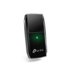 TP-Link Archer T2U AC600 600Mbps Dual Band USB WiFi Adaptör - WiFi 5, Dahili Anten, USB 2.0, 802.11ac, 5GHz, 2.4GHz Dual