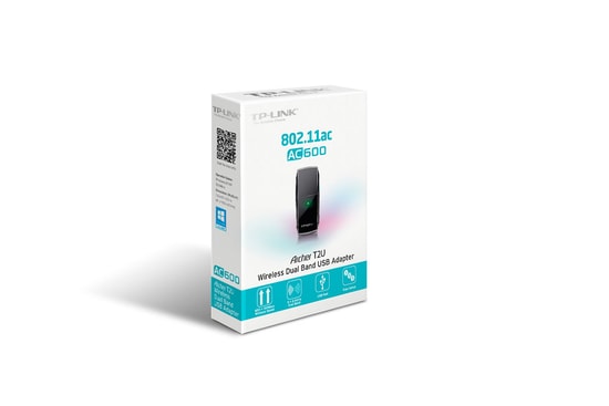 TP-Link Archer T2U AC600 600Mbps Dual Band USB WiFi Adaptör - WiFi 5, Dahili Anten, USB 2.0, 802.11ac, 5GHz, 2.4GHz Dual