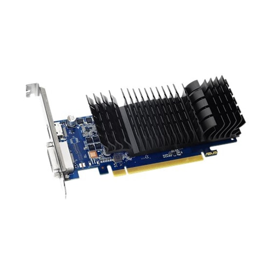 Asus GeForce GT1030-SL-2G-BRK 2GB GDDR5 Ekran Kartı - 64 Bit, Sessiz Soğutma, HDMI 2.0, DVI-D