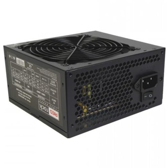 Redrock P4 Peak 500W Güç Kaynağı - 120mm Fan, 20+4 Pin, 3x SATA, 2x IDE Bağlantılı, Modüler Olmayan Tasarım, ATX PSU