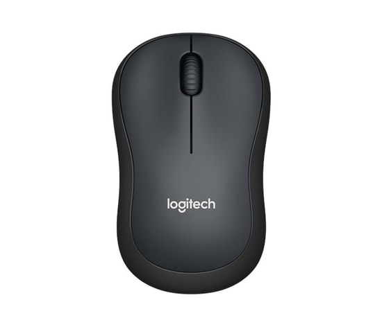 Logitech M220 Sessiz Siyah Kablosuz Optik Mouse (910-004878) - 1000 DPI, 2.4 GHz, Ergonomik Tasarım