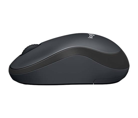 Logitech M220 Sessiz Siyah Kablosuz Optik Mouse (910-004878) - 1000 DPI, 2.4 GHz, Ergonomik Tasarım