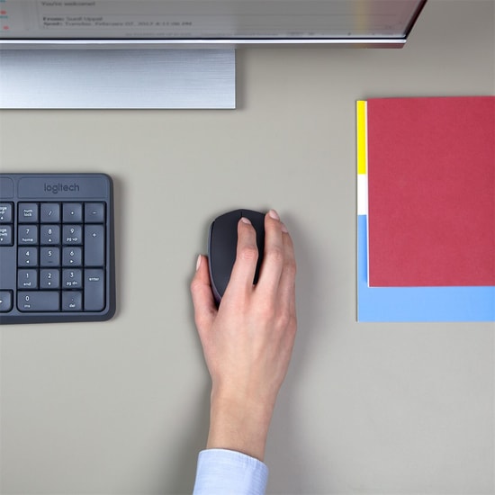Logitech M171 Siyah Kablosuz Optik Kompakt Mouse (910-004424) - USB Alıcılı, 1000DPI, 10m Kullanım Alanı