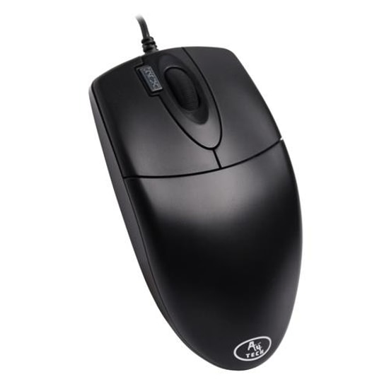 A4 Tech OP-620D Siyah Kablolu Optik Mouse - 1000 DPI Hassasiyet, 4 Tuşlu, 1.5 Metre Kablo, Ergonomik Tasarım